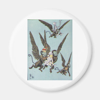 Fliegende Affen Farbe Magnet