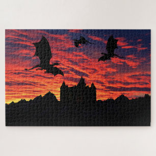 Fliegende Drachen, Puzzle