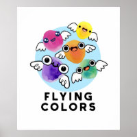 Fliegende Farben Funny Colorful Wings Puff