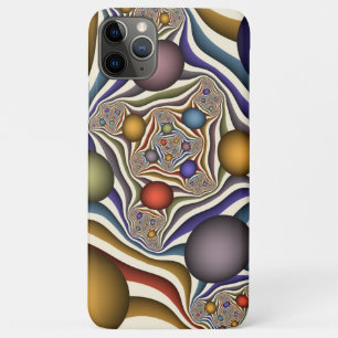 Fliegende farbenfrohe moderne abstrakte Fractal-Ku Case-Mate iPhone Hülle