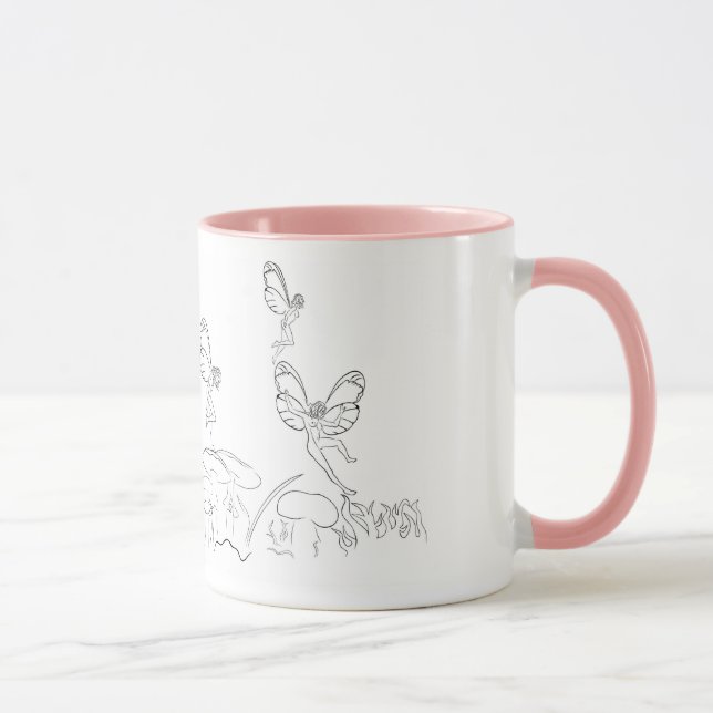 Fliegende Feen… Tasse (Rechts)