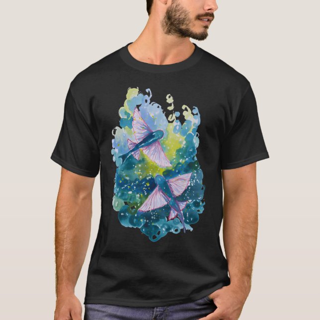 Fliegende Fische T-Shirt (Vorderseite)