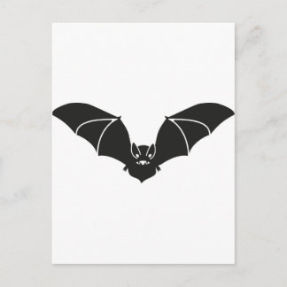 Fliegende Fledermaus Postkarte