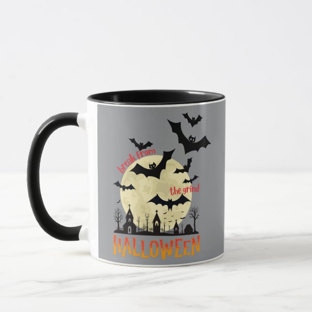 Fliegende Fledermäuse Kaffeetasse (Links)