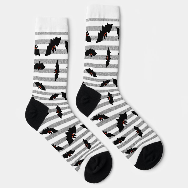 Fliegende Fledermäuse Socken (Rechts)