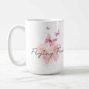 Fliegende freie Kaffee-Tasse Kaffeetasse