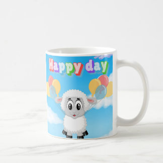 Fliegende Freude - Happy Sheep Tasse