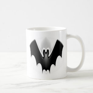 Fliegende funky Halloween-Fledermaus Grusel Tasse