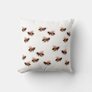 Fliegende Honigbienen Kissen