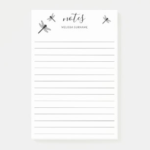 Fliegende Libellen & Benutzerdefinierter Titel und Post-it Klebezettel