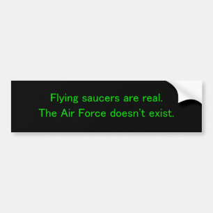 Fliegende Sauerker sind echt Autoaufkleber