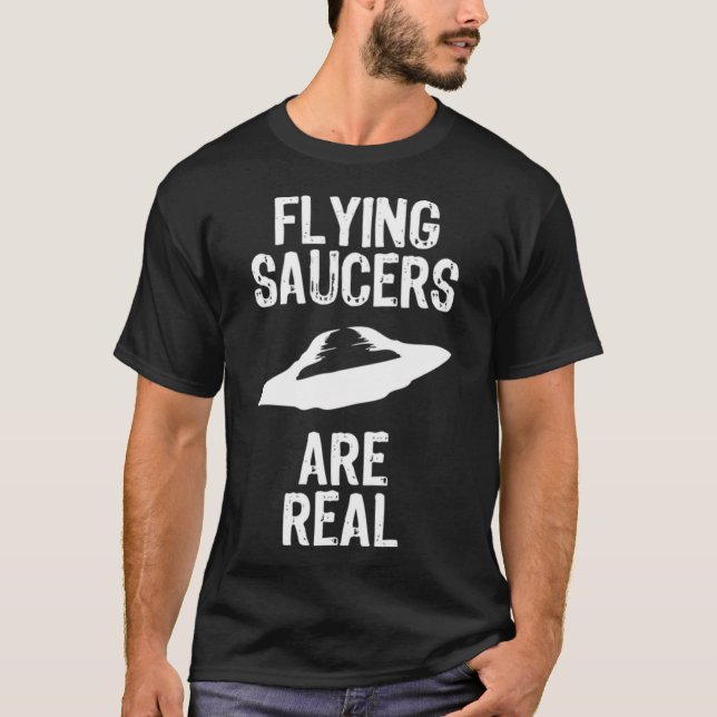 Fliegende Sauerker sind echt T-Shirt (Vorderseite)
