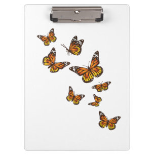Fliegende Schmetterlinge - Schmetterling Lover Gar Klemmbrett