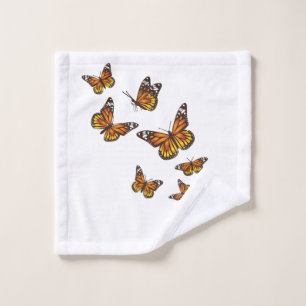 Fliegende Schmetterlinge - Schmetterlingsliebhaber Waschlappen