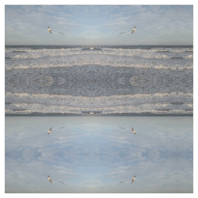 Fliegende Seagulls Stoff (Muster)