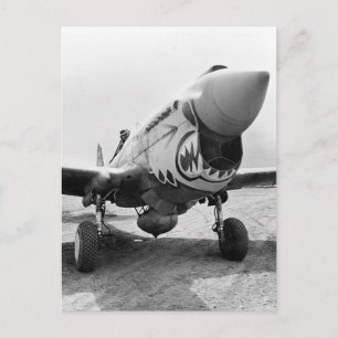 Fliegende Tiger P-40 Warhawk, 1941 Postkarte