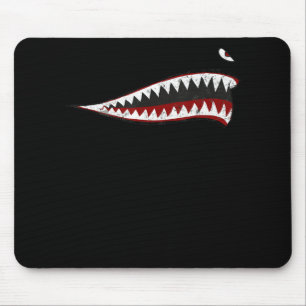 Fliegende Tigers Shark Mouth - Geschenke für Haifi Mousepad