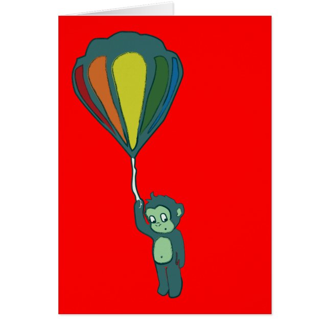 fliegender Affe: Heißluftballon (Vorne)
