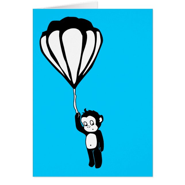 fliegender Affe: Heißluftballon (Vorne)
