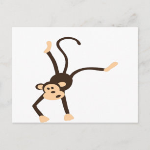 Fliegender Affe Postkarte