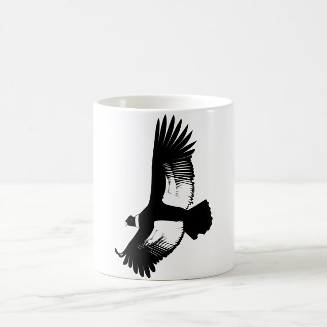 Fliegender Andenkondor Kaffeetasse (Mittel)