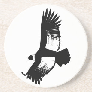Fliegender Andenkondor Untersetzer
