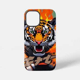 Fliegender Anime-Tiger  iPhone 12 Mini Hülle