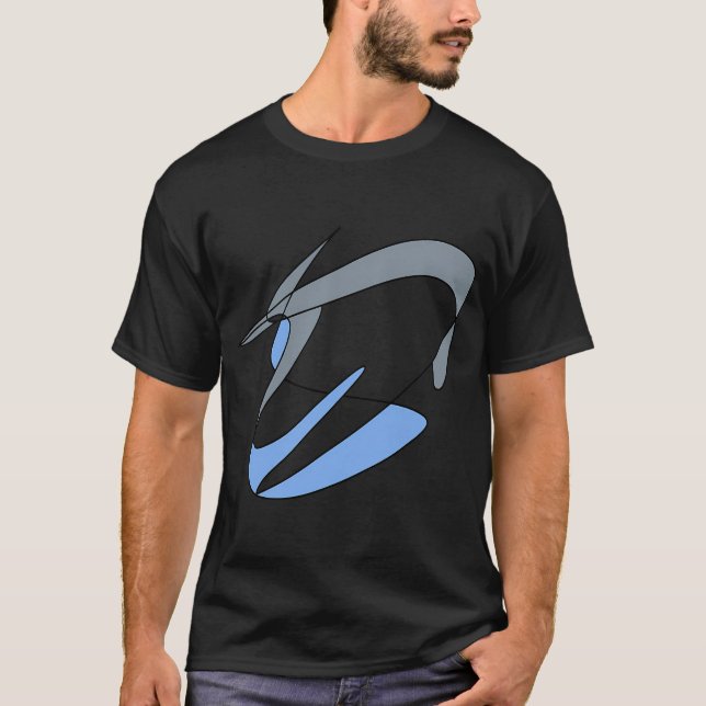 Fliegender Fisch T-Shirt (Vorderseite)