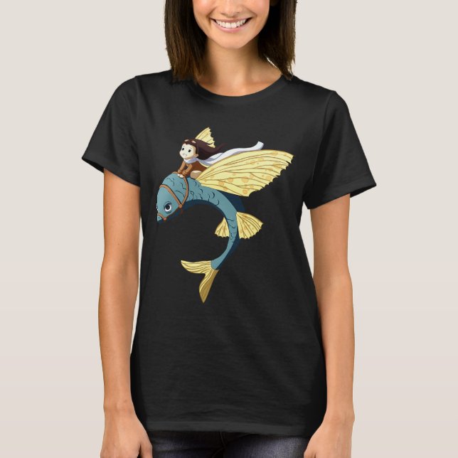 Fliegender Fisch T-Shirt (Vorderseite)