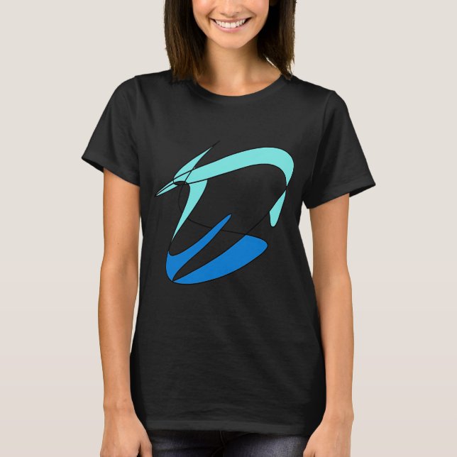 Fliegender Fisch T-Shirt (Vorderseite)