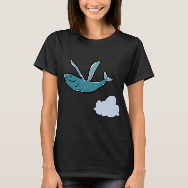 Fliegender Fisch T-Shirt (Vorderseite)