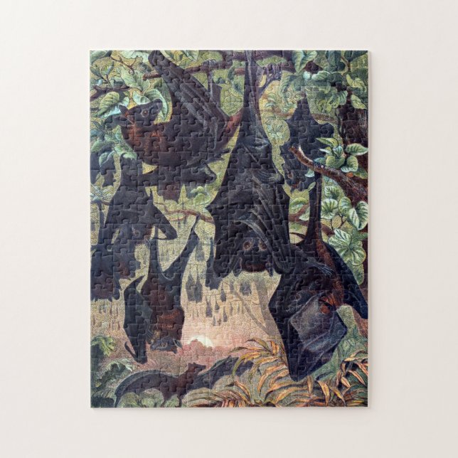 Fliegender Fuchs Puzzle (Vertikal)