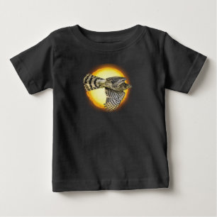 Fliegender Habicht Feuer Baby T-shirt