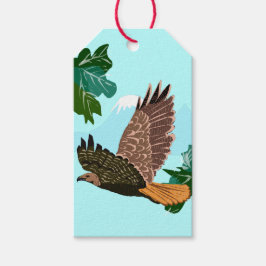 Fliegender Habicht Geschenkanhänger 