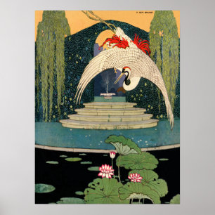 Fliegender Kran Poster