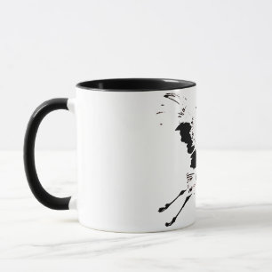 Fliegender Kranich Becher Tasse