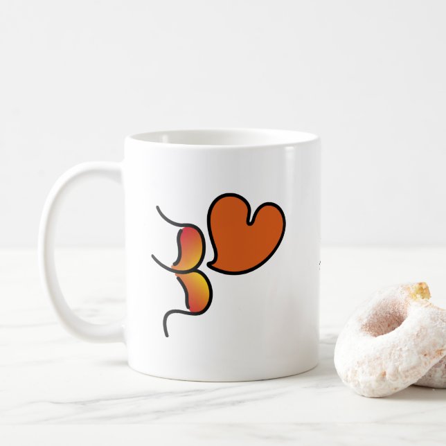 Fliegender Mack!!! - SOUL Kaffeetasse (Mit Donut)