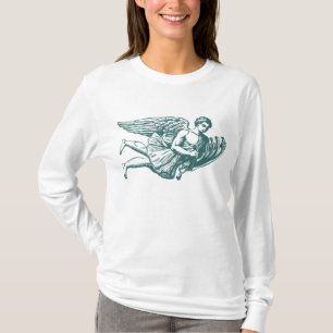 Fliegender musikalischer Engel T-Shirt