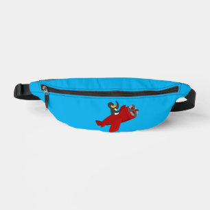 Fliegender Pinguin Cartoon Bauchtasche