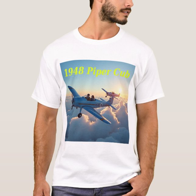 Fliegender Sonnenuntergang vor 77 Jahren T-Shirt (Vorderseite)