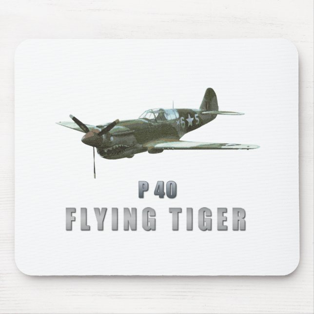 Fliegender Tiger Mousepad (Vorne)