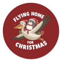 Fliegender Zuhause zu Weihnachten