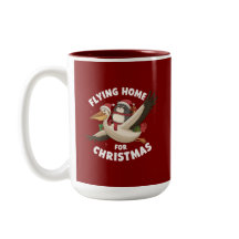 Fliegender Zuhause zu Weihnachten