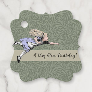 Fliegendes Alice Wonderland Abenteuer Vintage Tenn Geschenkanhänger