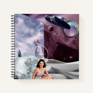 fliegendes Auto Notizbuch