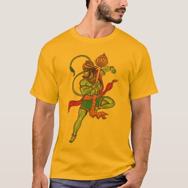 Fliegendes Hanuman-T-Shirt T-Shirt (Vorderseite)