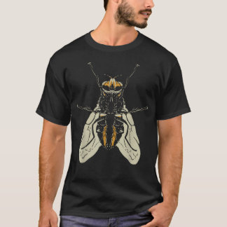 Fliegendes lustiges Insekt Tier Faul DIY Einfach T-Shirt