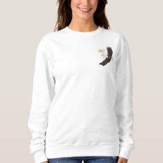 fliegendes Mädchen um Mitternacht Sweatshirt