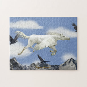 Fliegendes Pegasus & Eagles Fantasy Puzzle