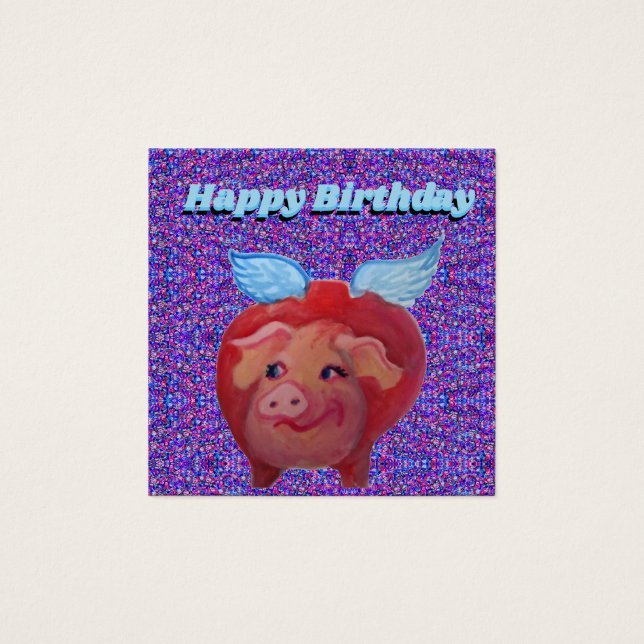 Fliegendes Schwein (Vorderseite)